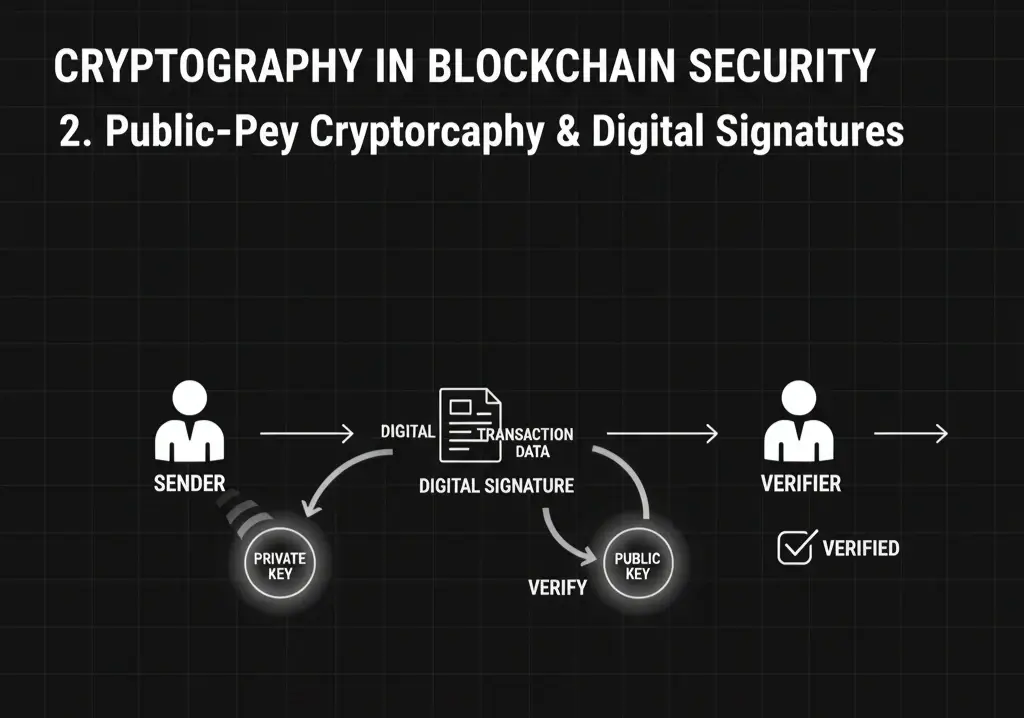 Cryptography in Blockchain Security