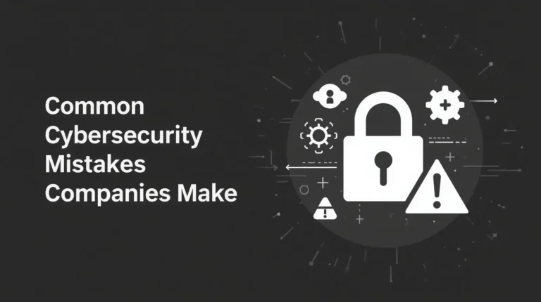 Common Cybersecurity Mistakes Companies Make
